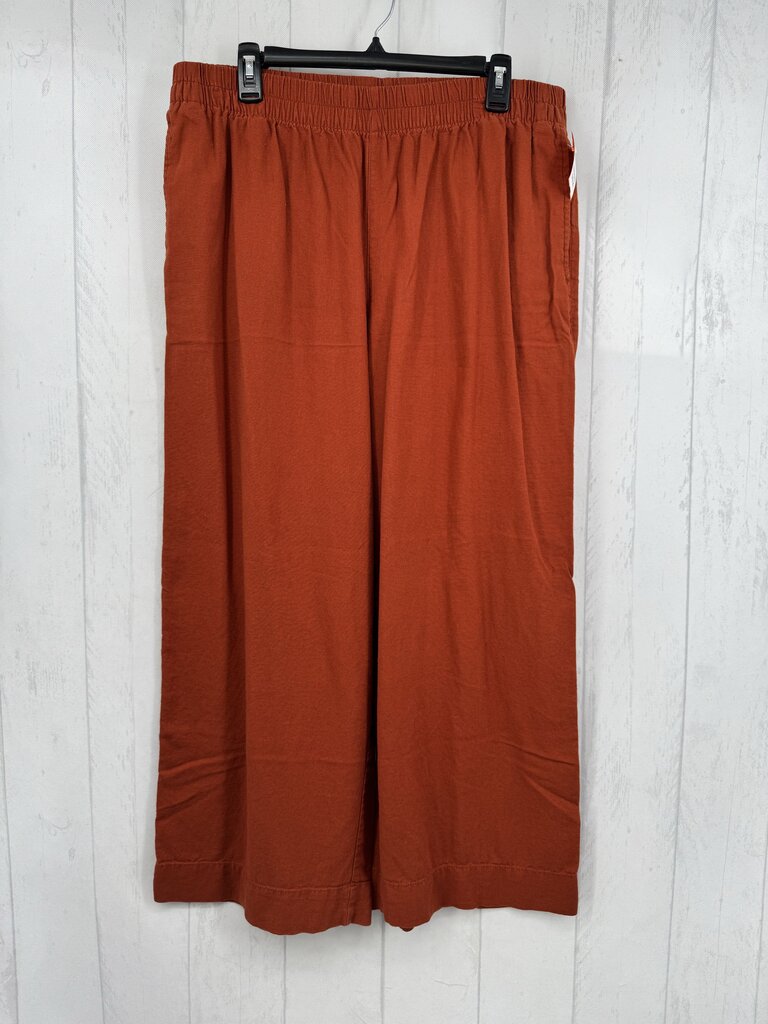 L hi-rise wide leg pant