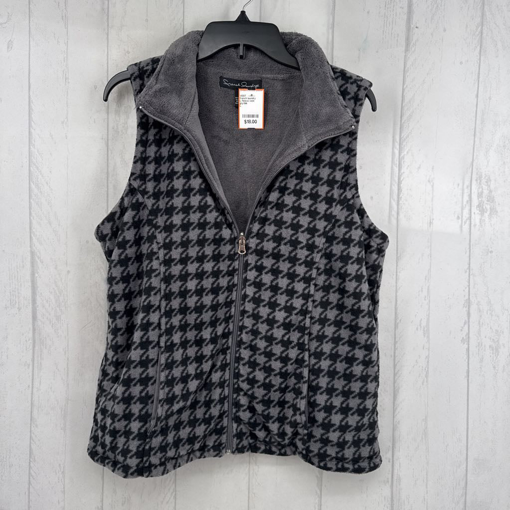 L fleece vest