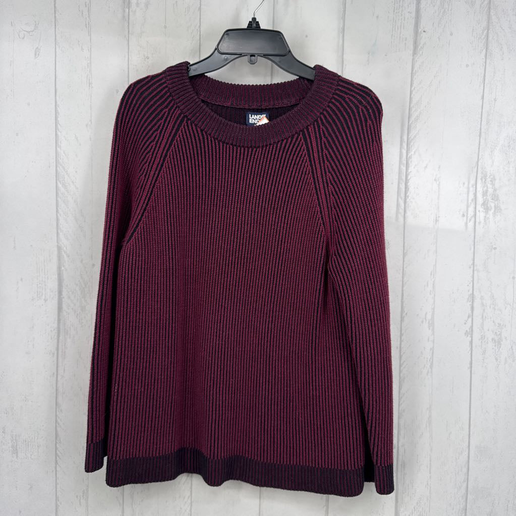 Mp rib knit crewneck sweater