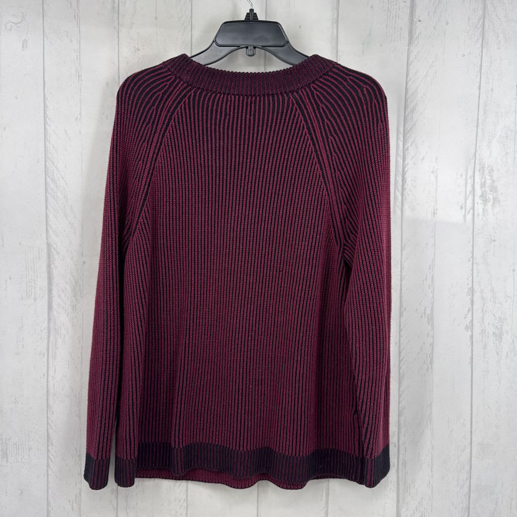 Mp rib knit crewneck sweater