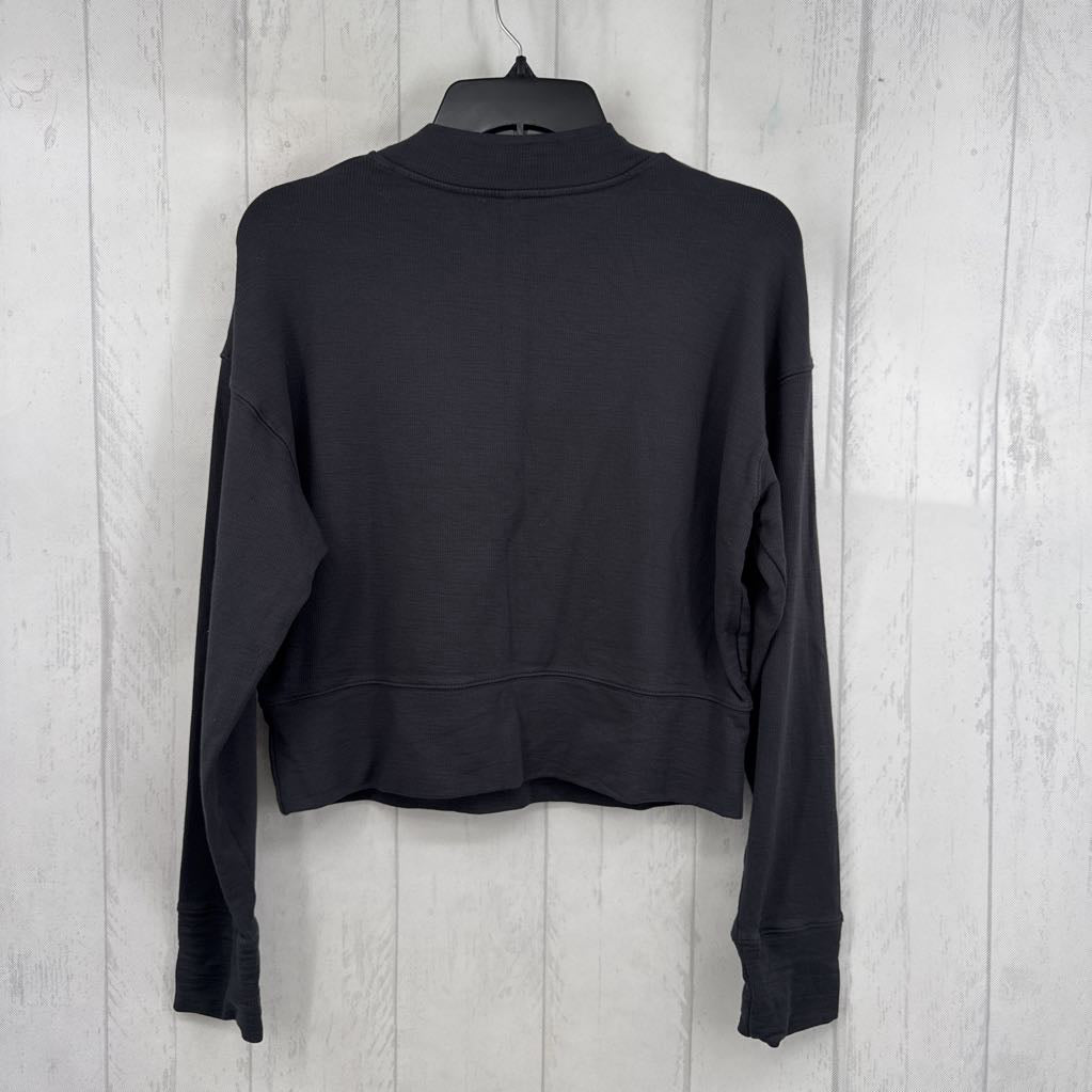 XS mock neck l/s top