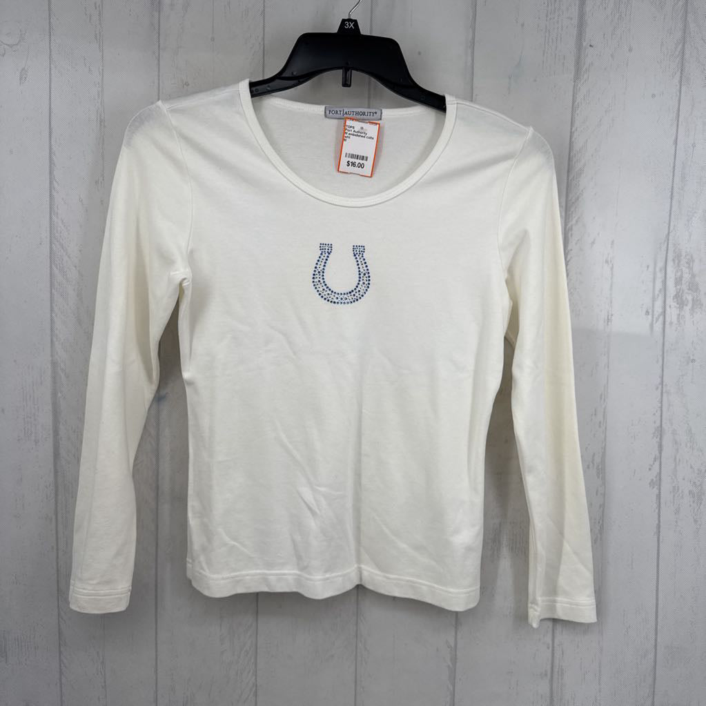M embelished colts l/s tee