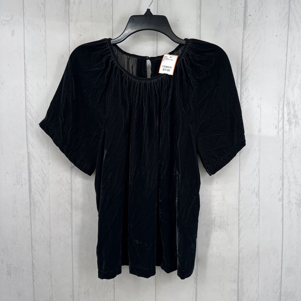 L velvet s/s top