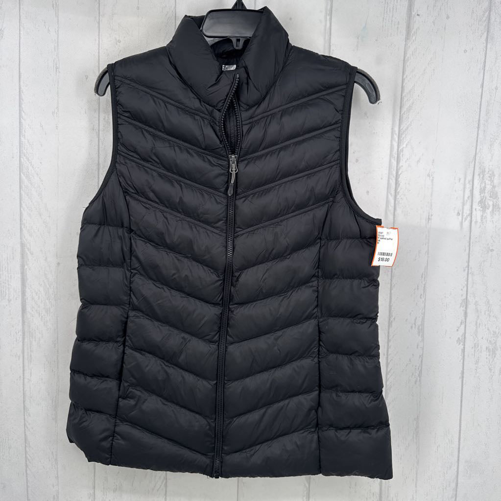 M quilted puffer vest