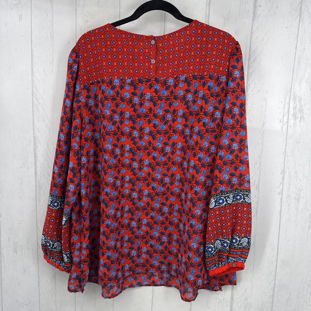 20 flo print l/s top