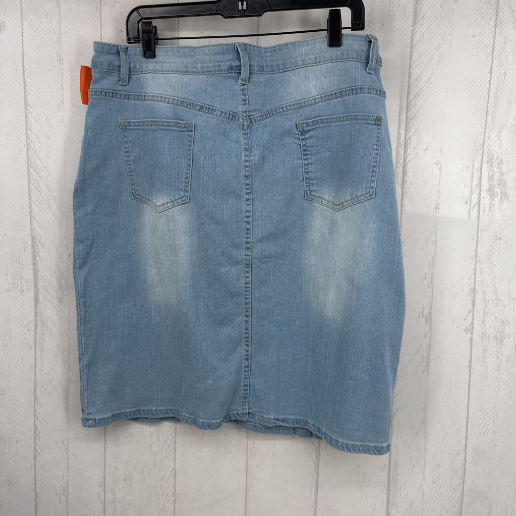 3XL jean skirt