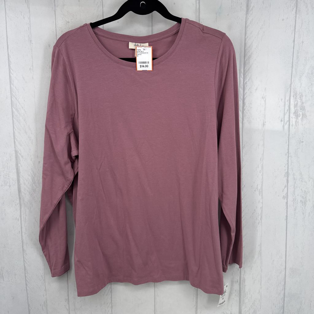 1X crewneck l/s tee