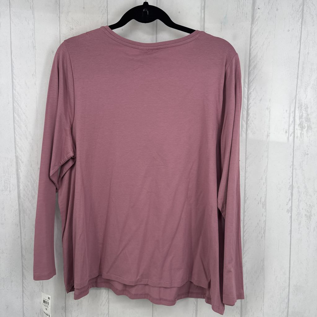 1X crewneck l/s tee