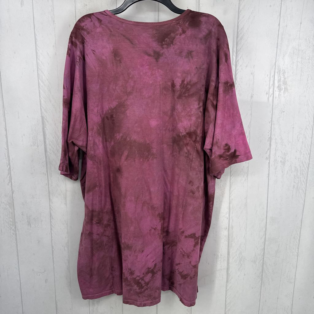 O/S printed s/s tunic