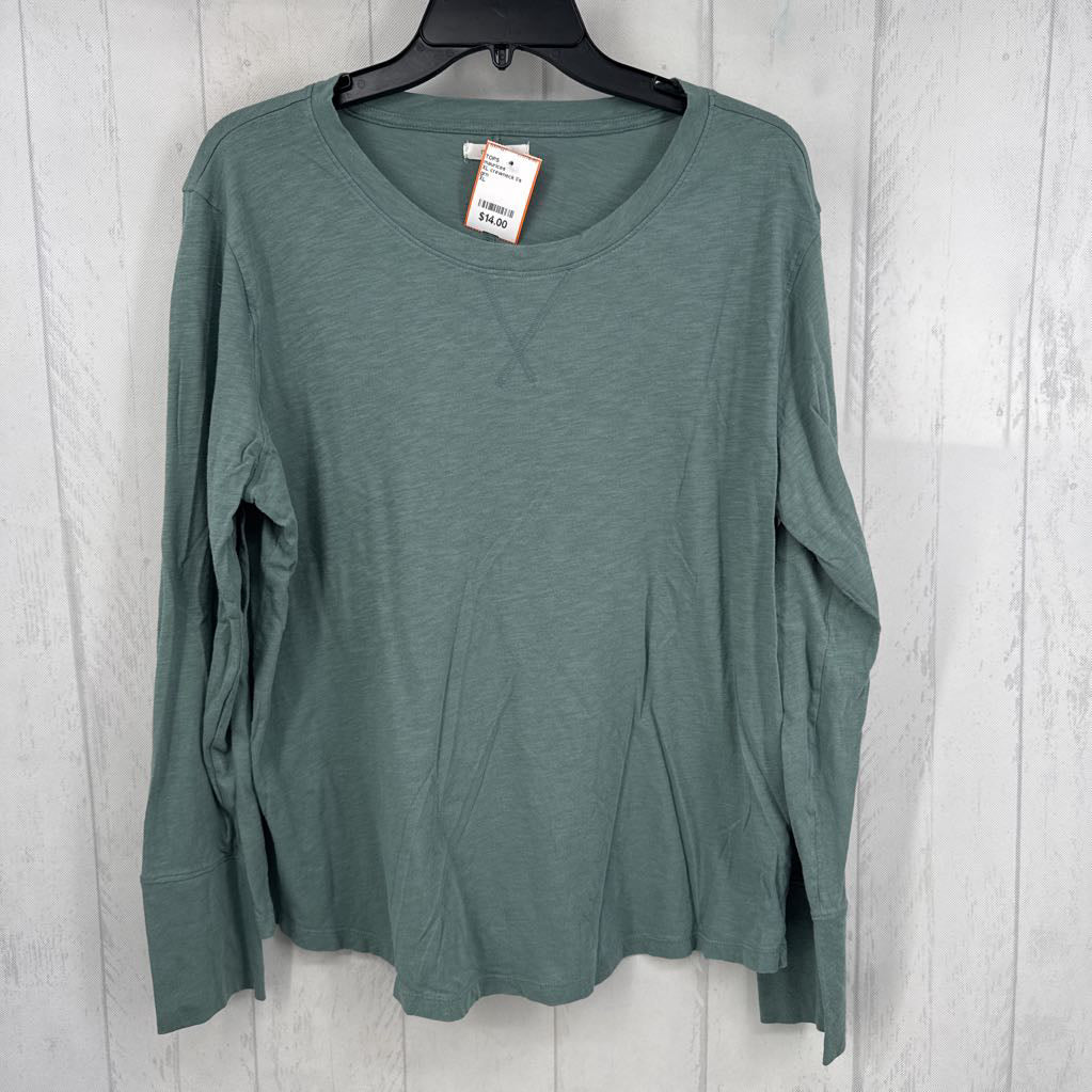 XL crewneck l/s tee