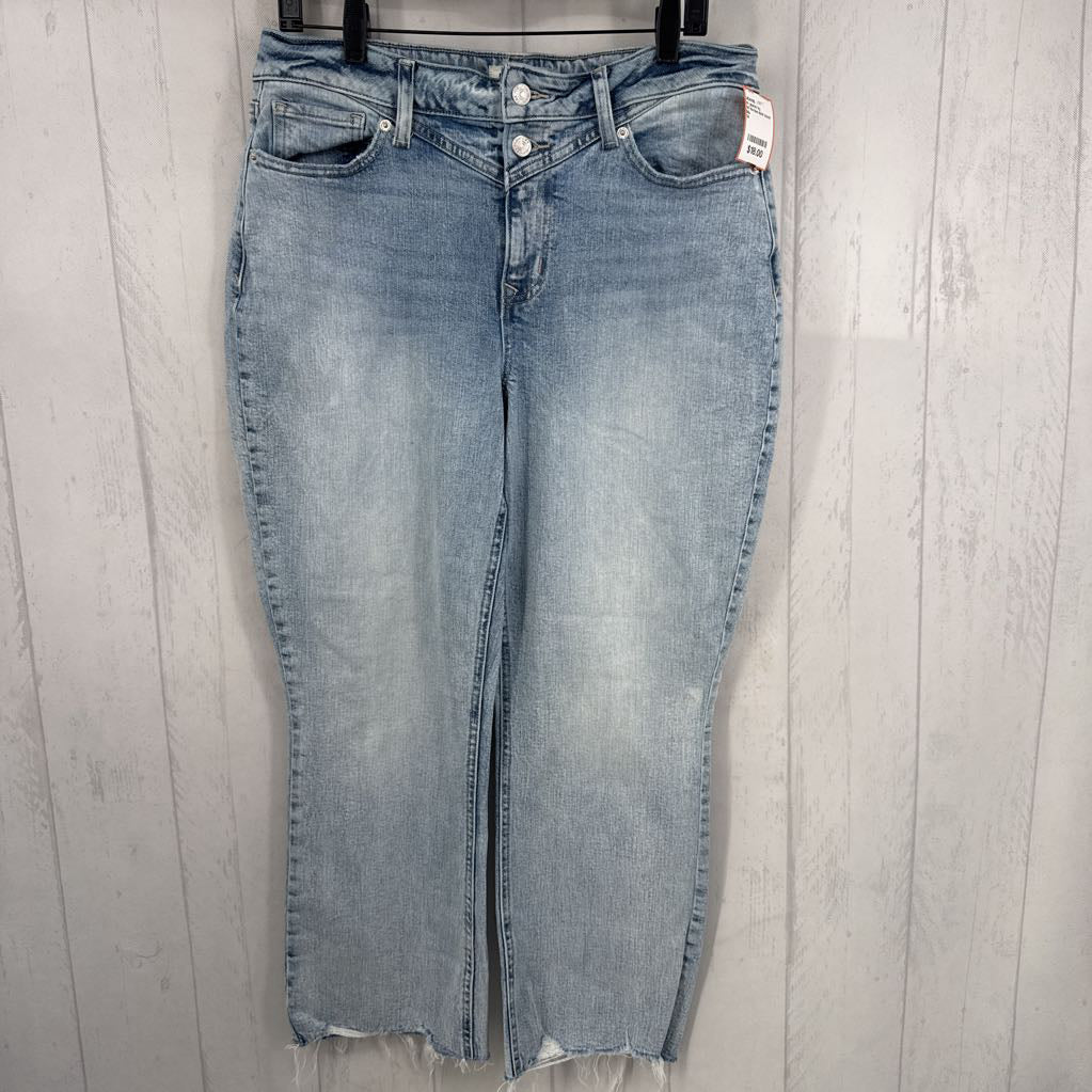 14 hi-rise kick boot ankle jean