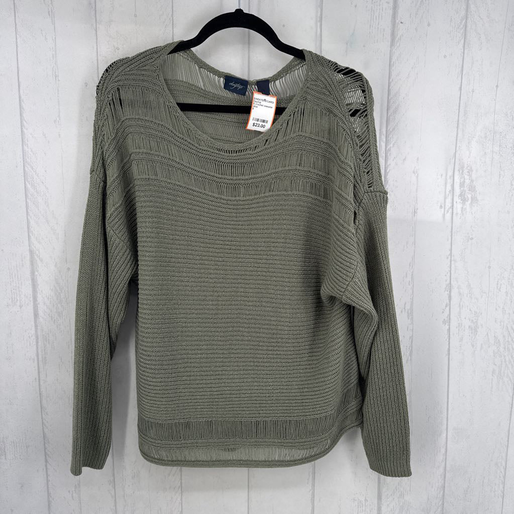 S crochet sweater
