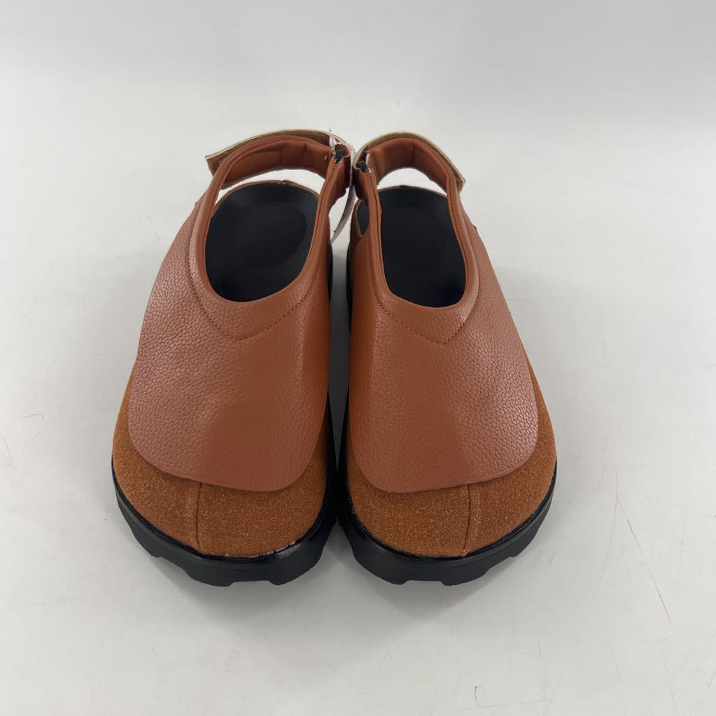 9 slingback retro platform clogs
