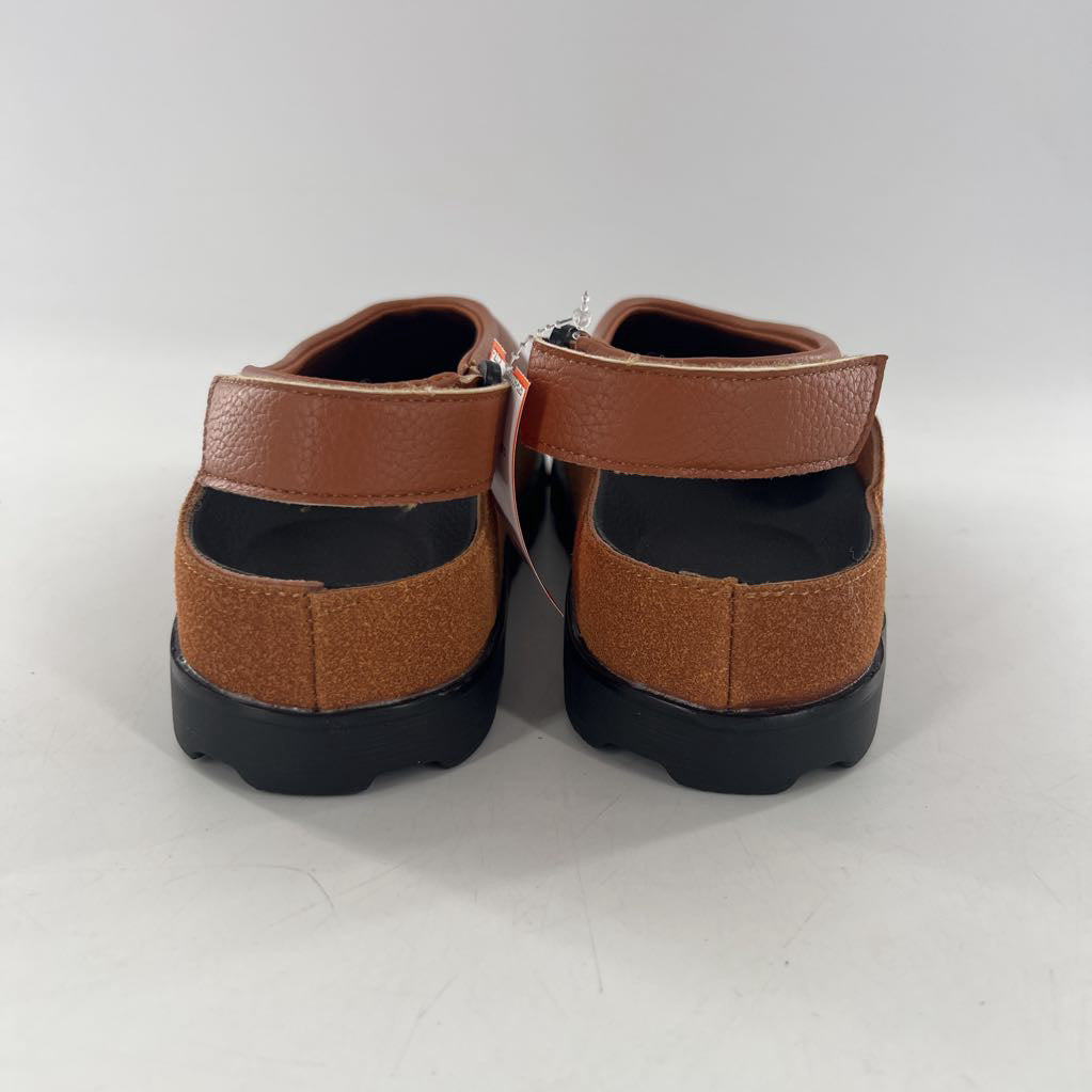 9 slingback retro platform clogs