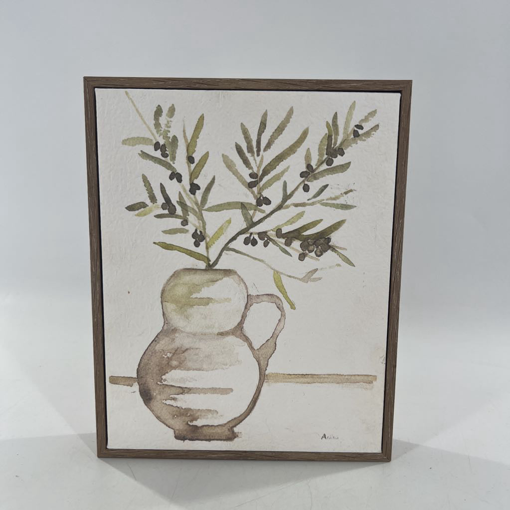 8x10 floral wall art