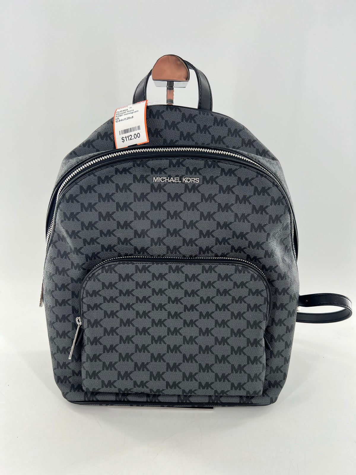 R298 monogram logo med backpack w/ dome pocket
