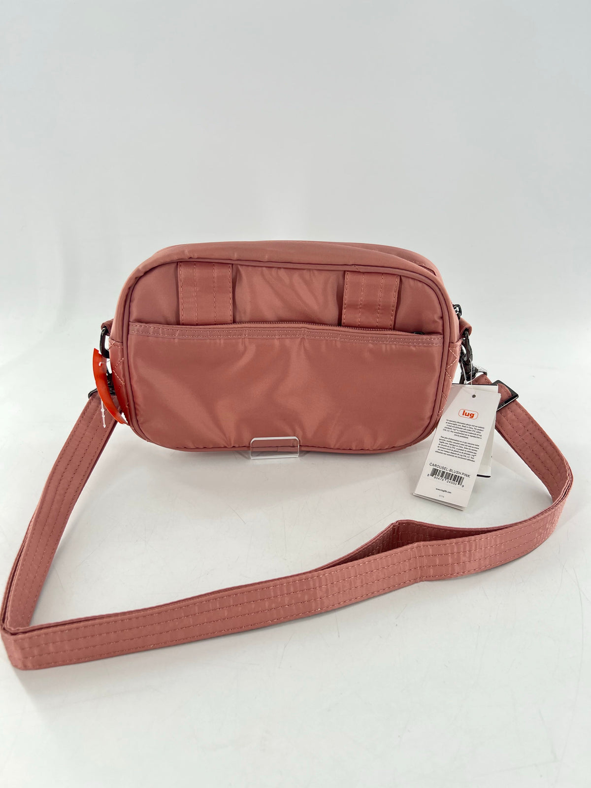 quilted double zip crossbody/belt bag