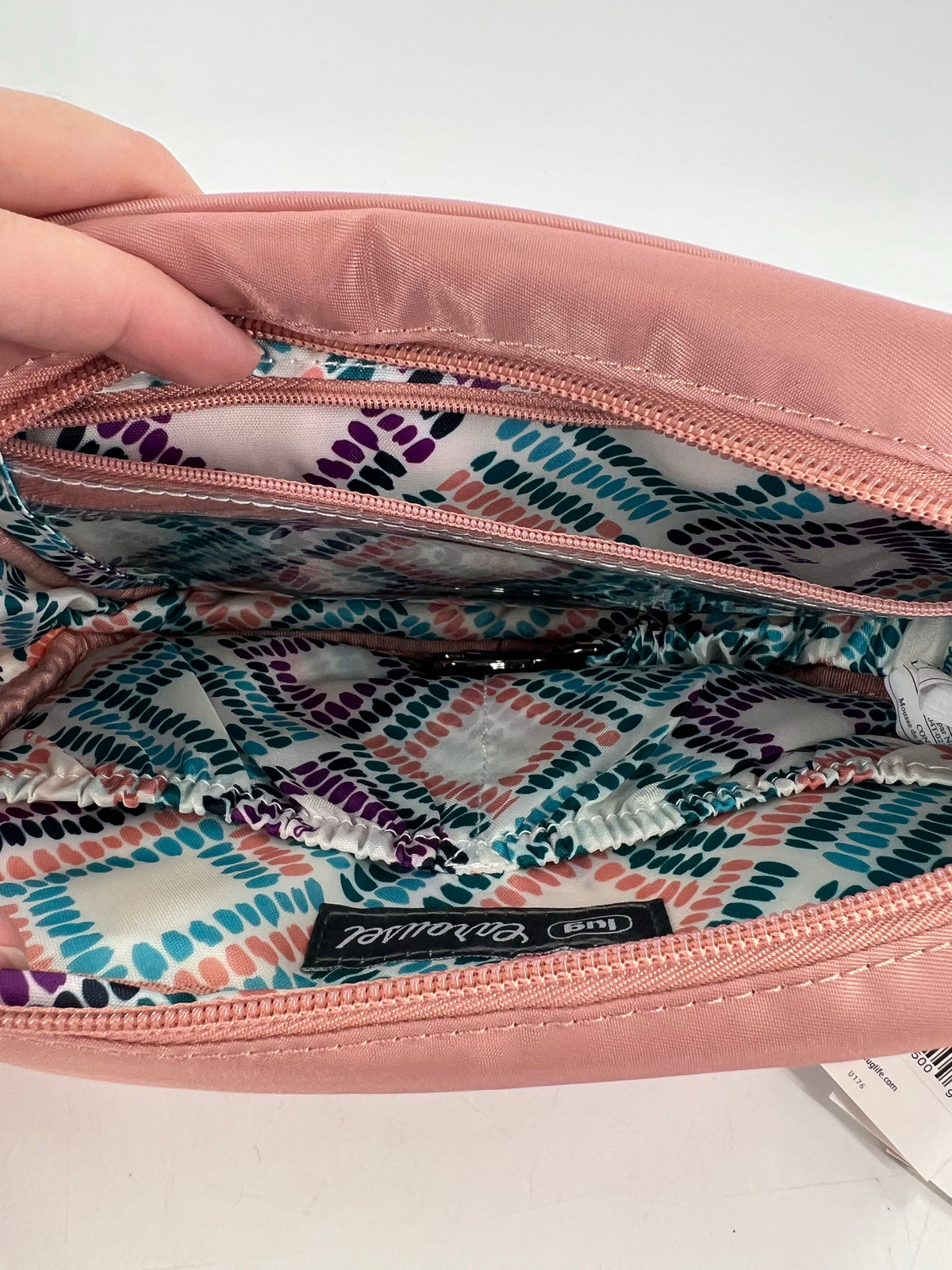 croc embossed ombre crossbody