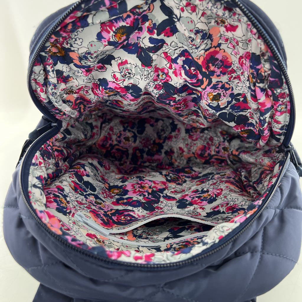 nylon quilted mini backpack