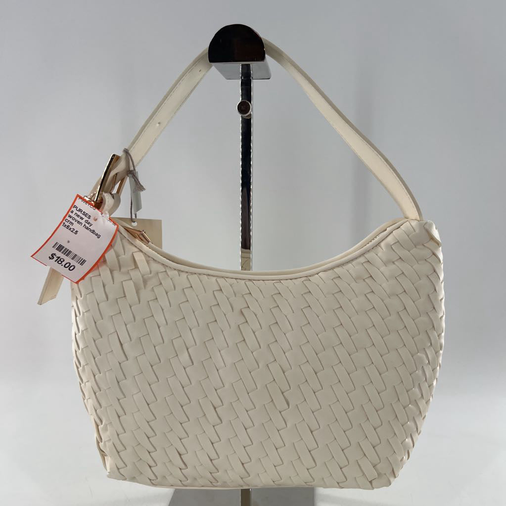 woven handbag