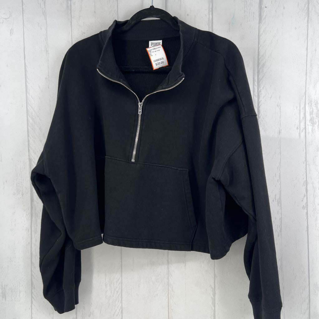 XXL 1/2 zip crop pullover