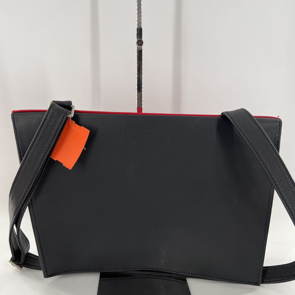 colorblock flap magnetic twist lock closure crossbody