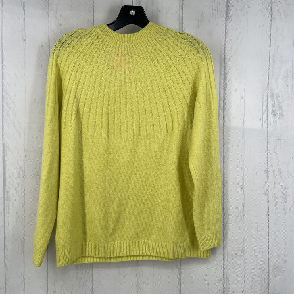 Sp silver button detail knit sweater