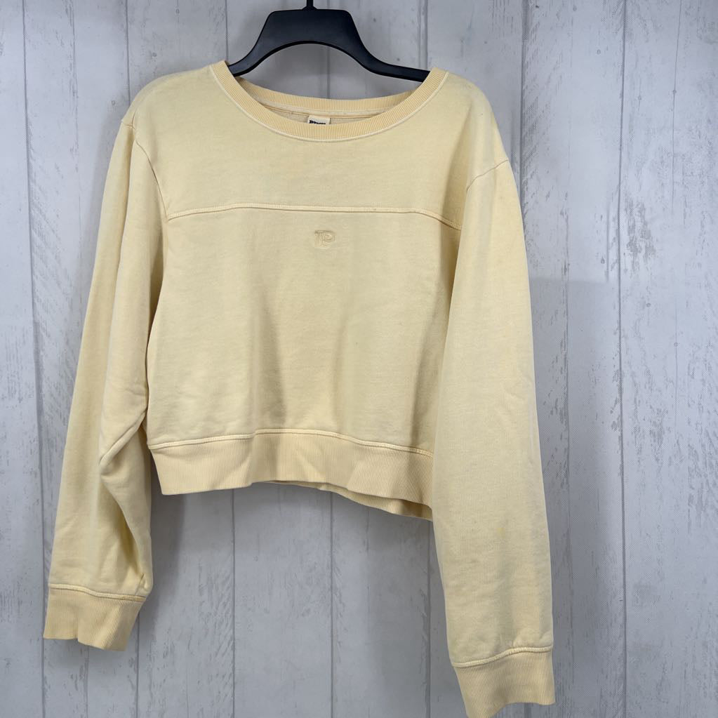 XL crewneck crop sweatshirt