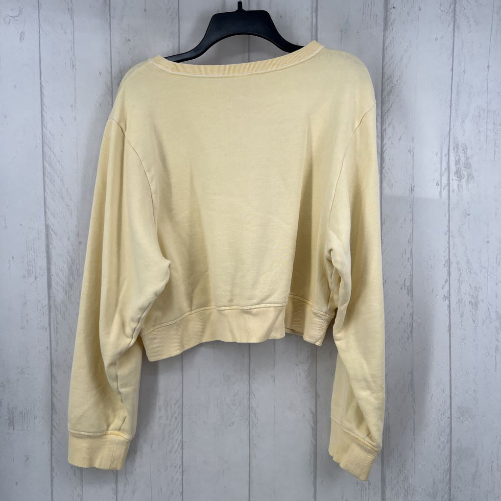 XL crewneck crop sweatshirt