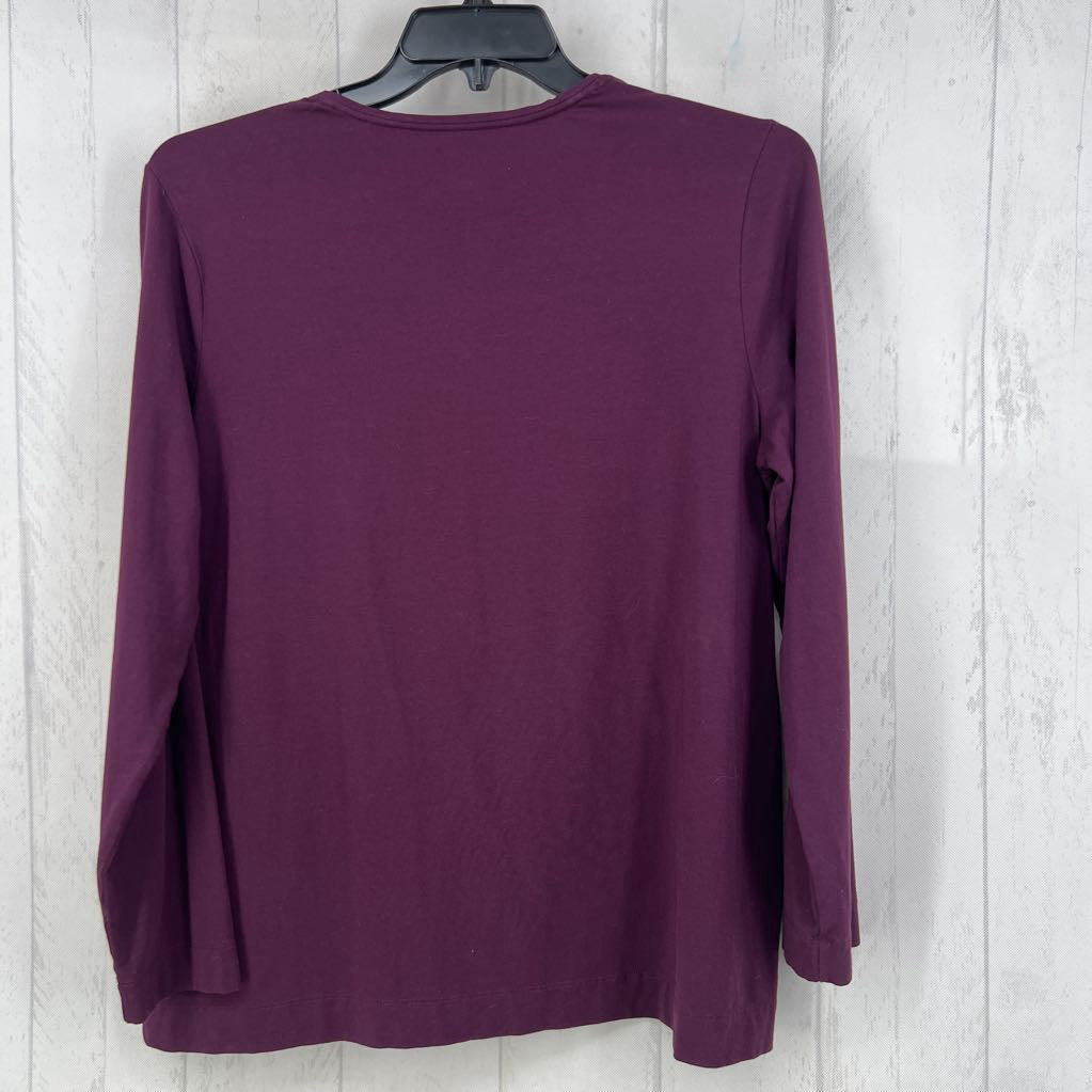 XL round neck l/s tee