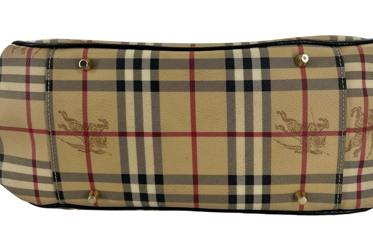 Haymarket Check Pocket Tote