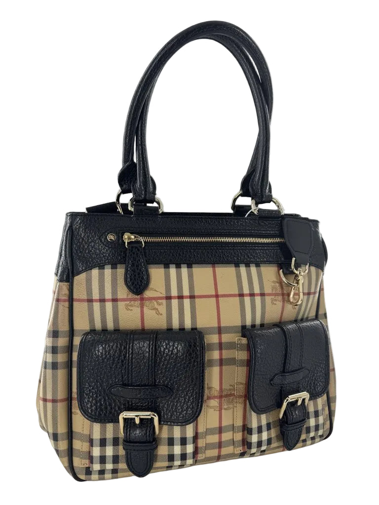 Haymarket Check Pocket Tote