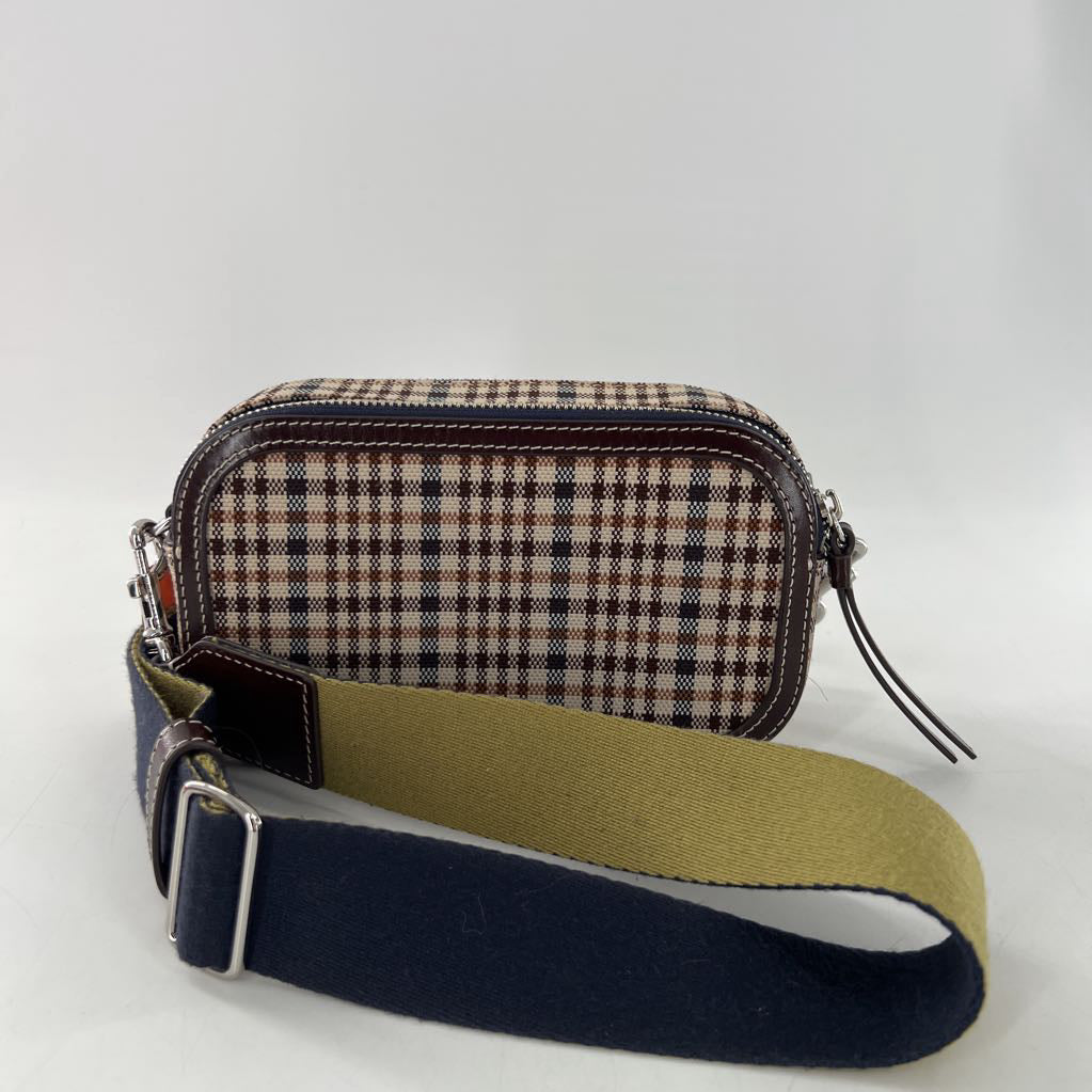 mini plaid crossbody