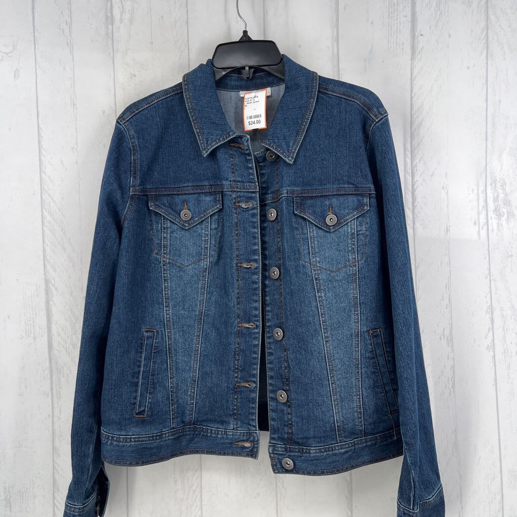 L denim jacket
