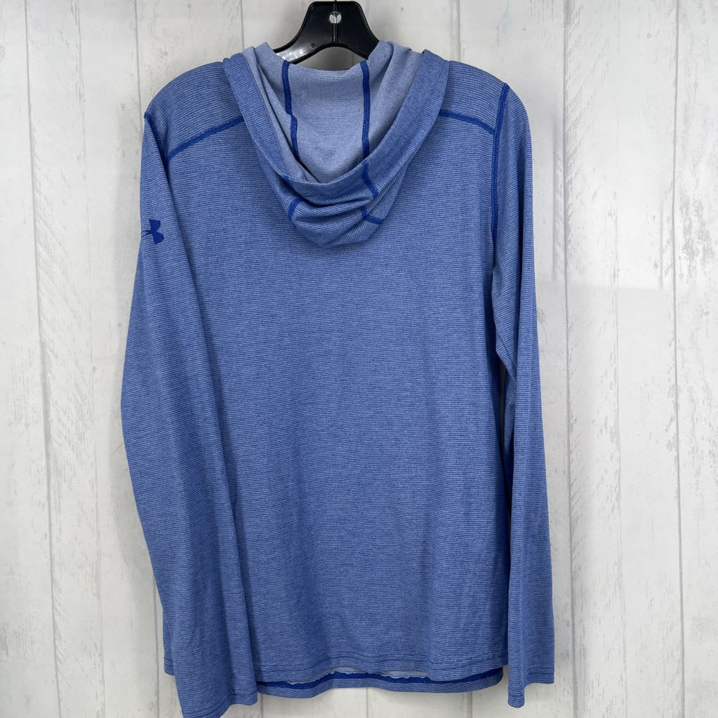 M quarter zip hooded l/s pullover