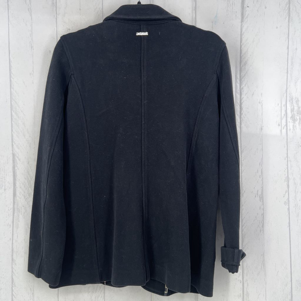 M knit blazer