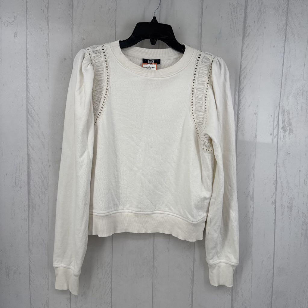 S ric-rac trim sweatshirt