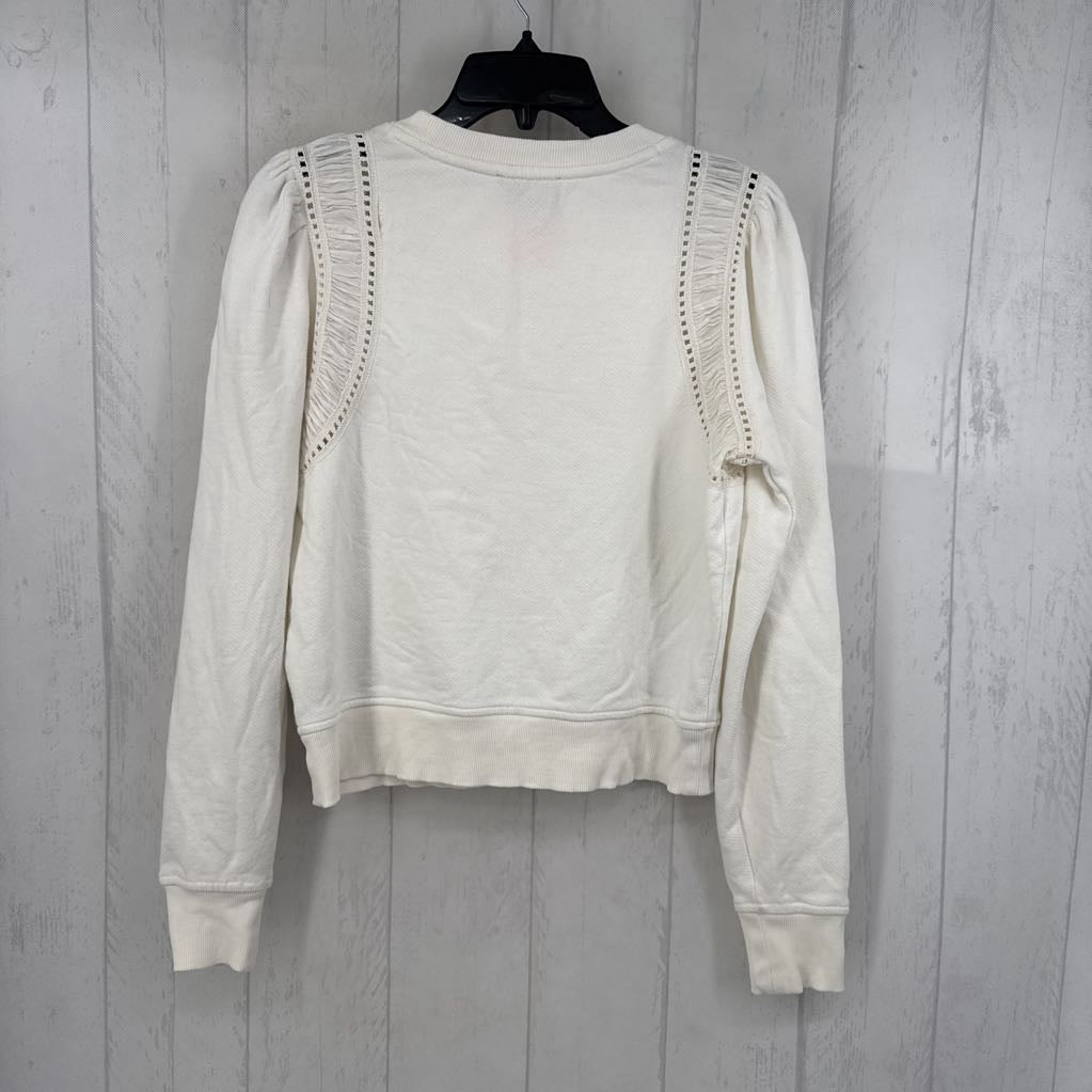 S ric-rac trim sweatshirt