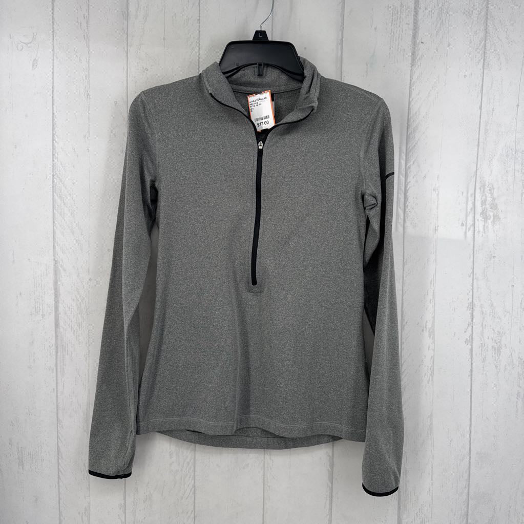 M 1/2 zip l/s pullover