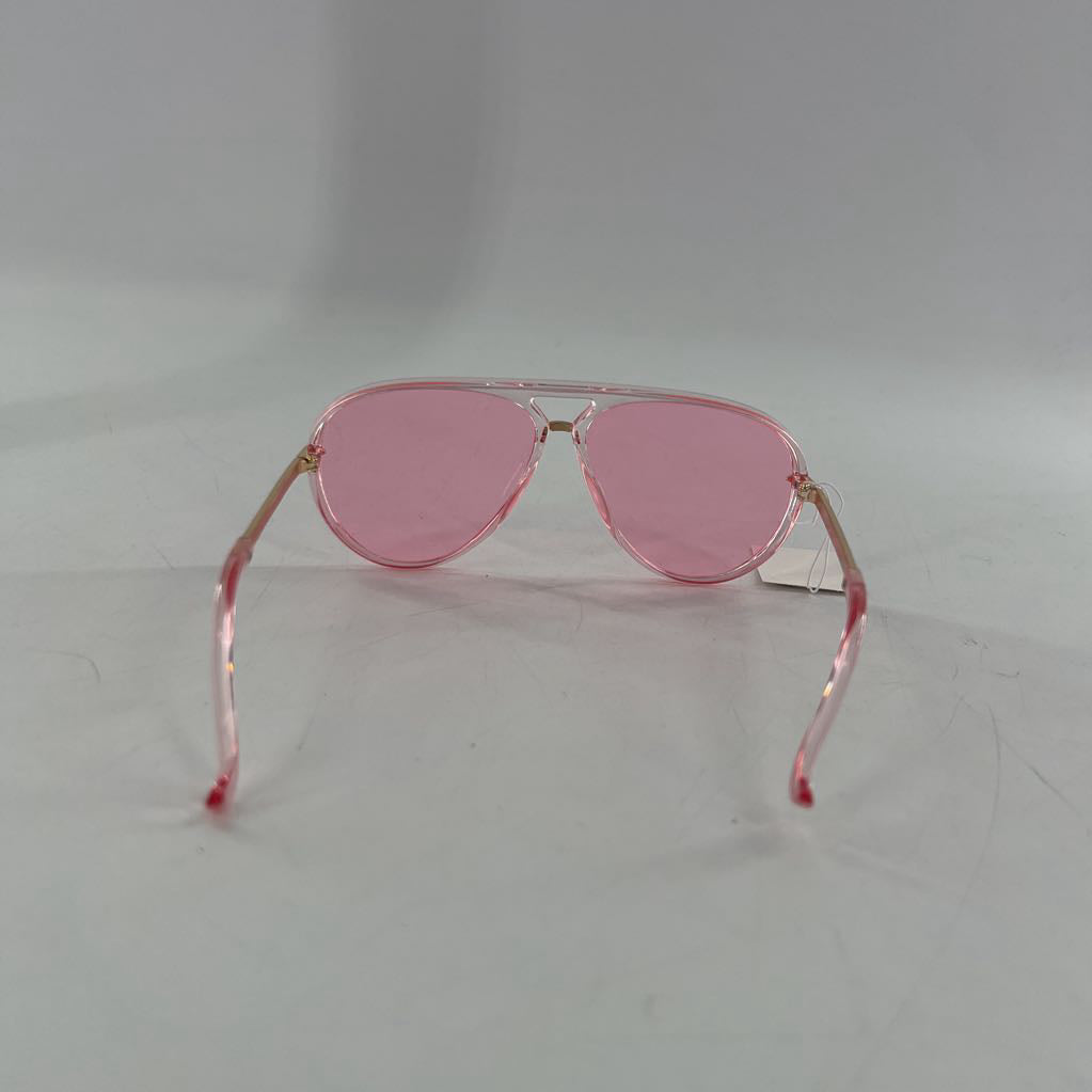pink acrylic sunglasses