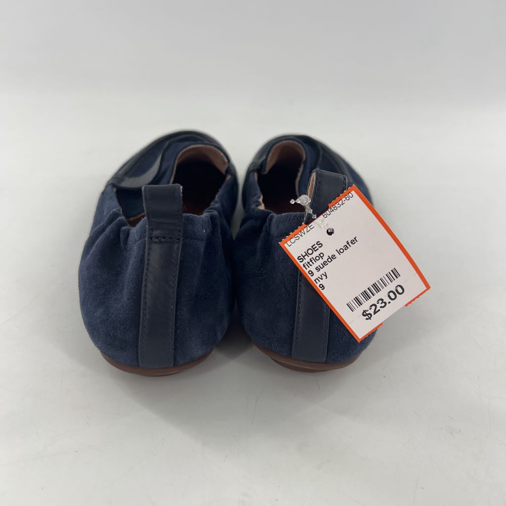 9 suede loafer