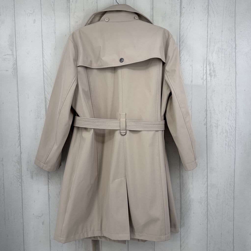 XL belted trench coat
