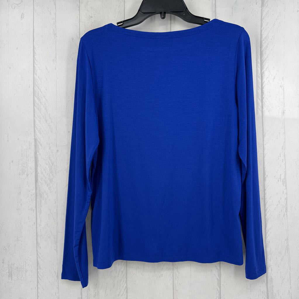 M bateau neck l/s top