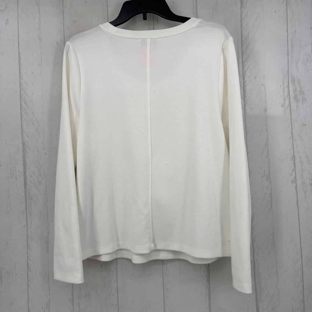 L scoop neck l/s top