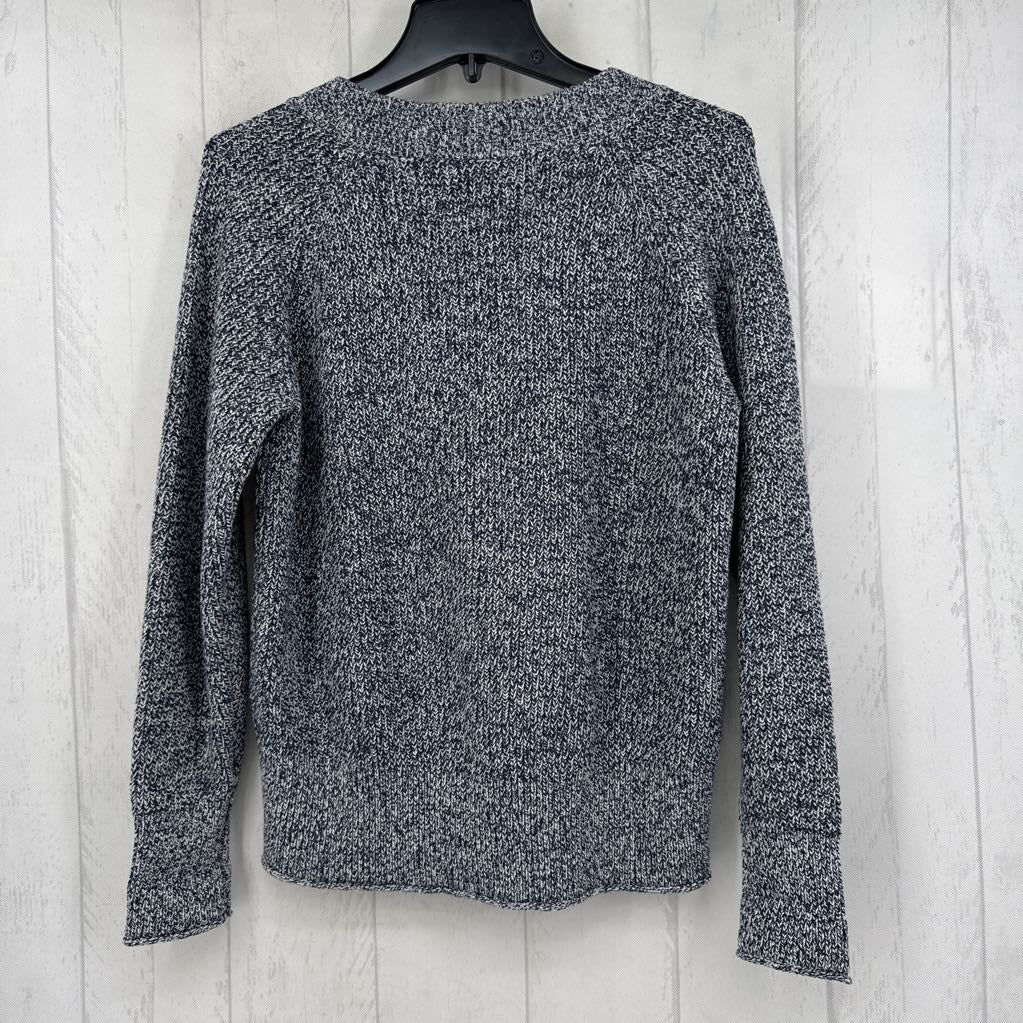 S marled v-neck sweater