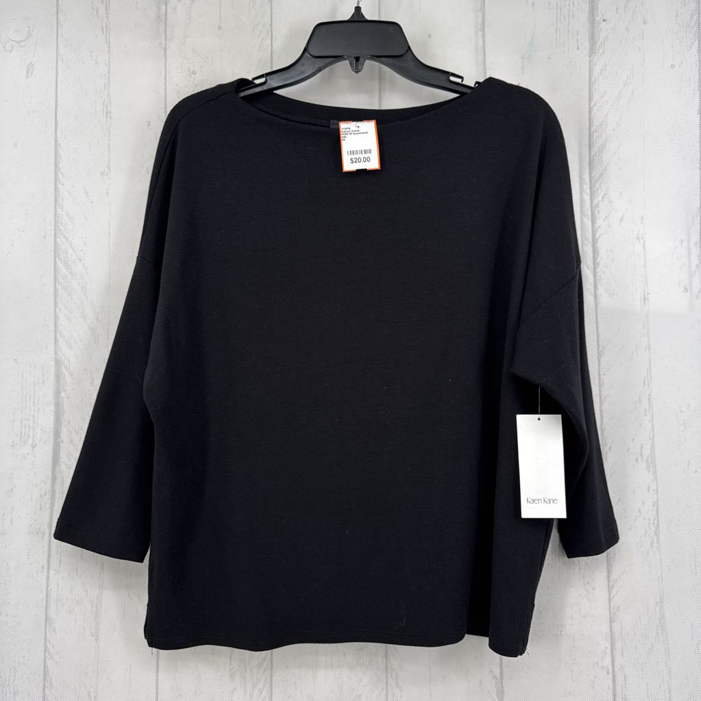 R88 M boatneck 3/4 slv tee