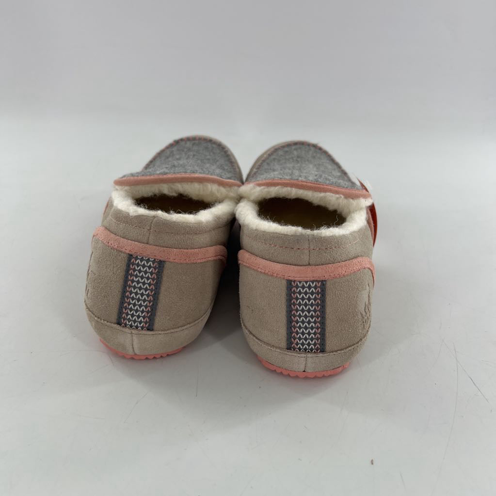 9 sherpa wool slip-ons