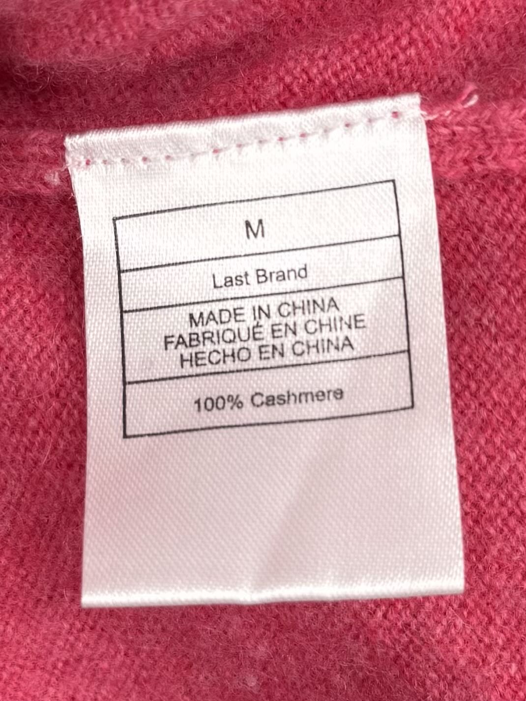 M cashmere sweater