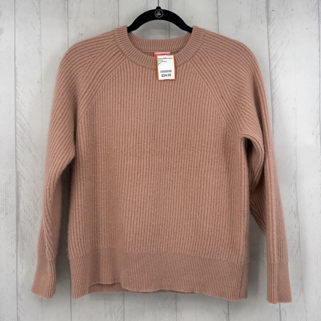 S cashmere crewneck sweater