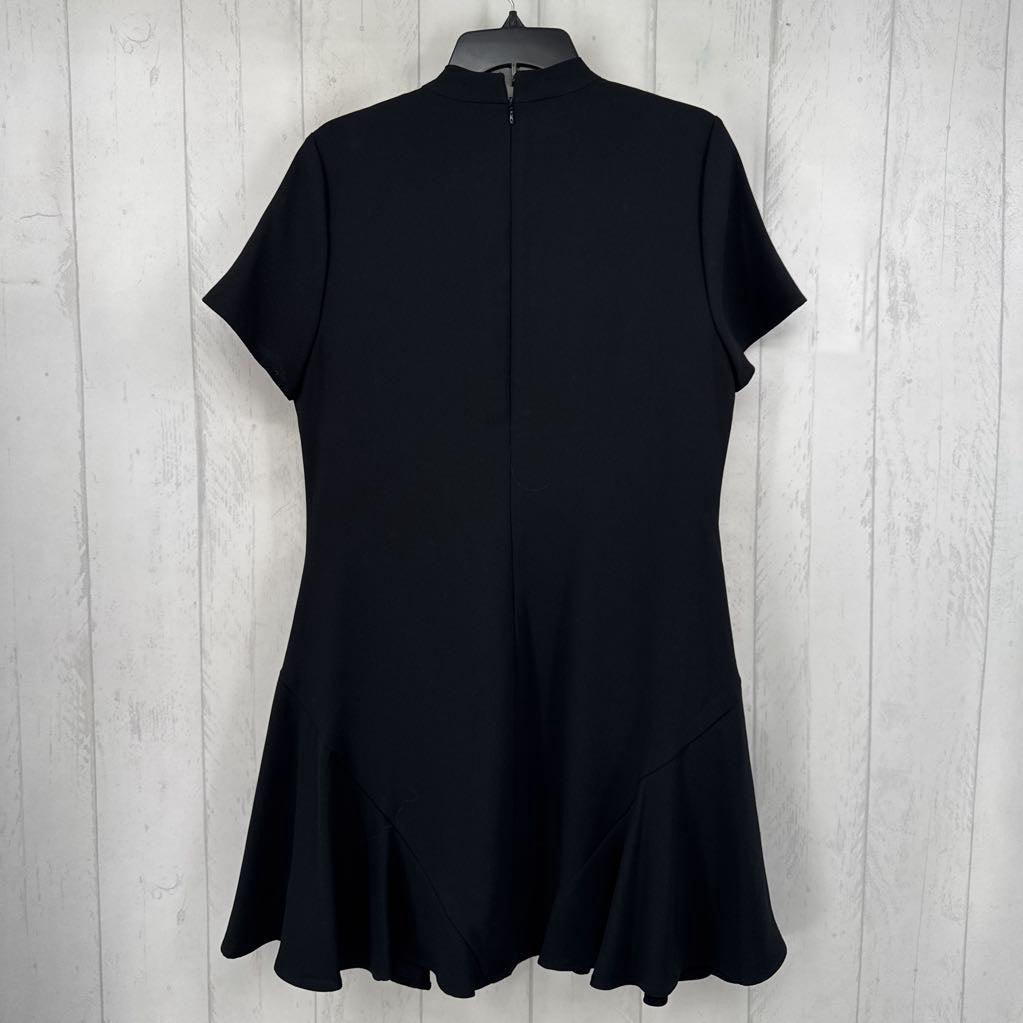 12 bow front s/s dress